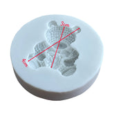 Molde Silicona Oso Mini de Lujo